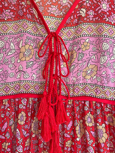 Chowchilla Vintage Indian GYPSET Dress • "Asha" • BACK IN STOCK