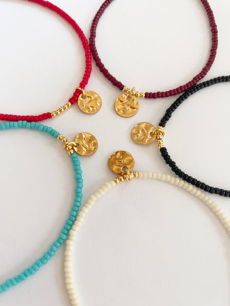 BEDOUIN Coin Bracelet (Black)