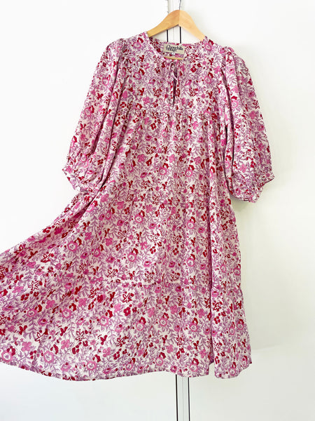 Chowchilla Vintage ARKIE Dress (Midi) • "Petal Whimsy" • NEW