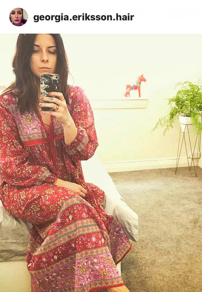 Chowchilla Vintage Indian GYPSET Dress • "Asha" • BACK IN STOCK