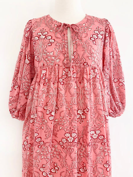 Chowchilla Vintage ARKIE Dress (Long) • "Blush"