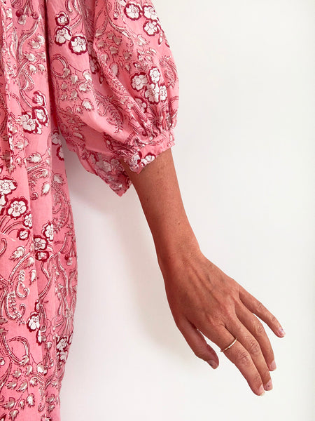Chowchilla Vintage ARKIE Dress (Long) • "Blush"