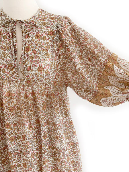 Chowchilla Vintage ARKIE Dress (Long) • "Latte" • BACK IN STOCK