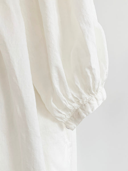Chowchilla Vintage ARKIE Dress (Mini) • "White Cotton Voile" • LAST ONE (Size XS)