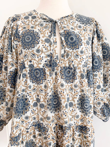 Chowchilla Vintage ARKIE Dress (Mini) • "Mandala Flower" • LAST ONE (Size XXL)