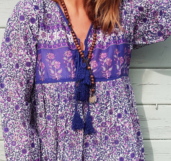Chowchilla Vintage Indian GYPSET Blouse • "Belle" • LAST ONE (Size XS)