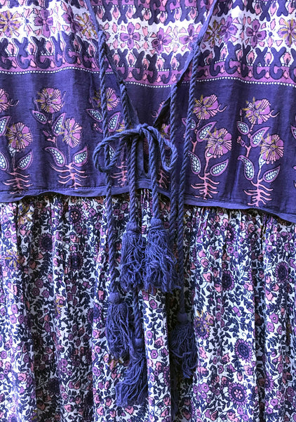 Chowchilla Vintage Indian GYPSET Blouse • "Belle" • LAST ONE (Size XS)