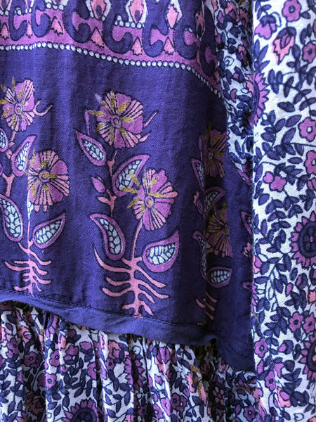 Chowchilla Vintage Indian GYPSET Blouse • "Belle" • LAST ONE (Size XS)