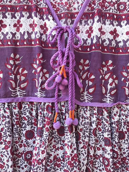 Chowchilla Vintage Indian GYPSET Blouse • "Bekah" • LAST ONE (Size XS)