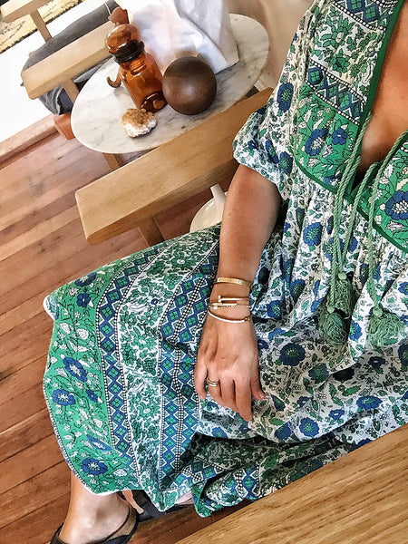 Chowchilla Vintage Indian GYPSET Dress • "Edie" • BACK IN STOCK