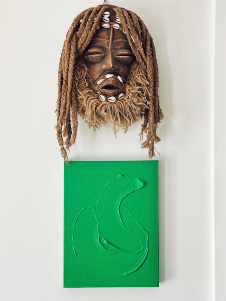 "Mad Hustle" by Lou Friedland (40x30cm) • PICK UP ONLY