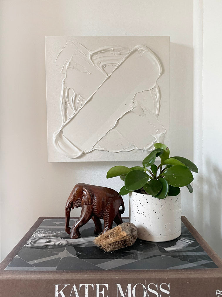 "Salty Sea Dog" by Lou Friedland (30x30cm) • PICK UP ONLY