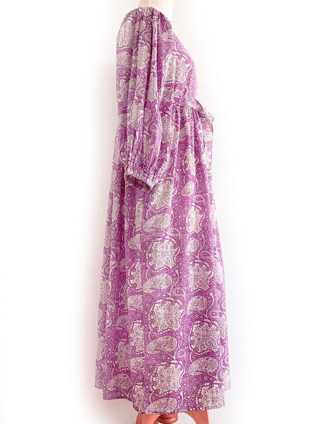 Chowchilla Vintage Indian Empire Dress "Lilah" • LAST ONE (Size Medium)