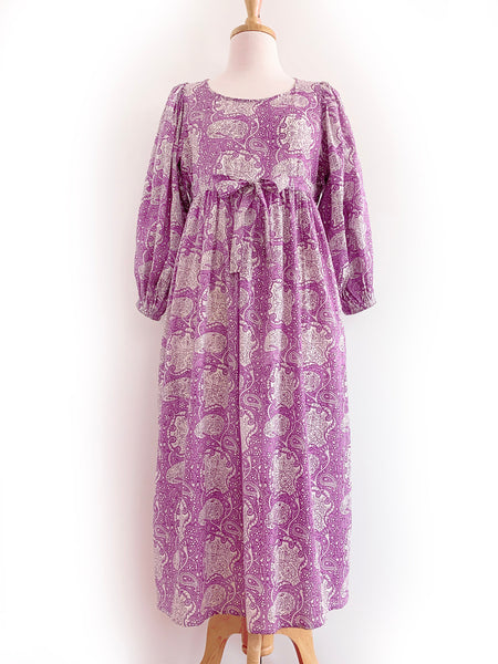 Chowchilla Vintage Indian Empire Dress "Lilah" • LAST ONE (Size Medium)