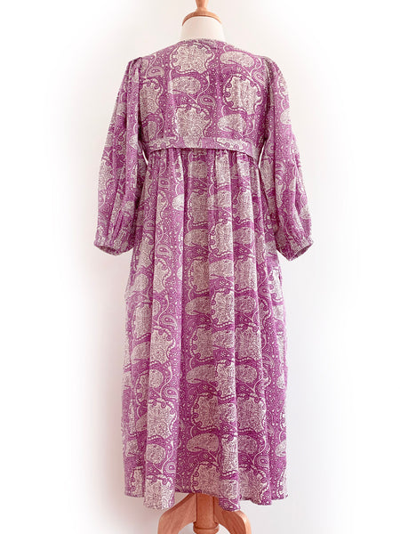Chowchilla Vintage Indian Empire Dress "Lilah" • LAST ONE (Size Medium)