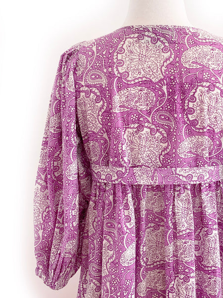 Chowchilla Vintage Indian Empire Dress "Lilah" • LAST ONE (Size Medium)