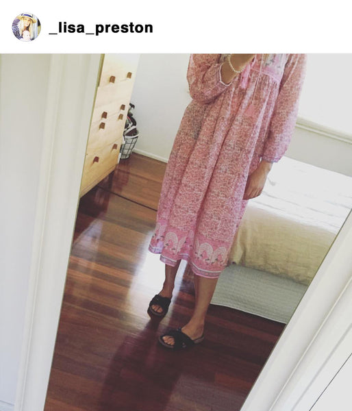 Chowchilla Vintage Indian GYPSET Dress • "Tulsi" • BACK IN STOCK