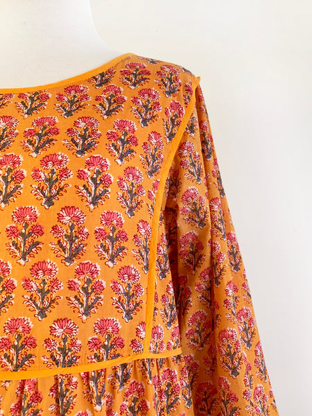 Chowchilla Vintage PRAIRIE Dress • "Amber" • LAST ONE (Size L)