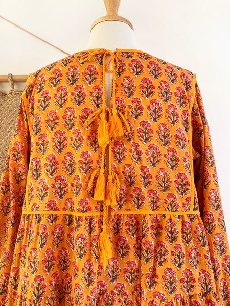 Chowchilla Vintage PRAIRIE Dress • "Amber" • LAST ONE (Size L)