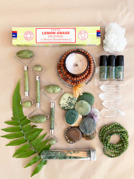 Calming Jade Facial Roller (Premium Grade)