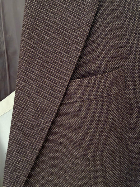 Men's Slim Fit Taupe Blazer • (Size 12)