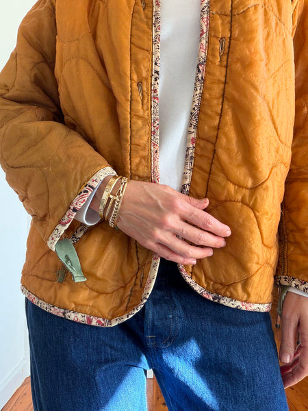Vintage Scofield Quilted Jacket Liner • (Size 12)