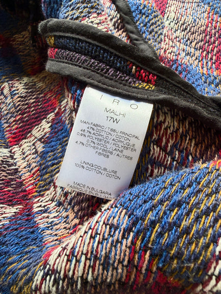 IRO PARIS Cotton Coat • Size 38 (AU 10)