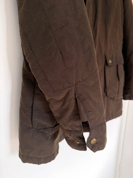 BUFFALO Men's Waxed Cotton Jacket • (Size 110) Fits 10-14