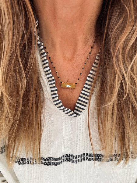 GALAXY OF LOVE Necklace (Golden Eye)