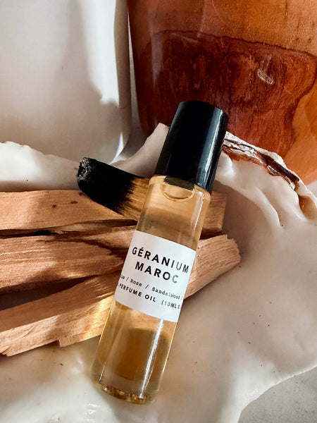 GÉRANIUM MAROC Natural Perfume Oil (10ml)