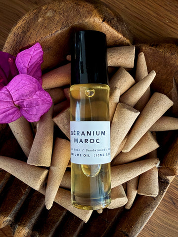 Géranium Maroc Crystal Kit + Palo Santo ($97 VALUE) • SET 1