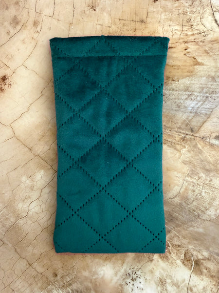 Quilted Glasses Case (Spirulina) • NEW