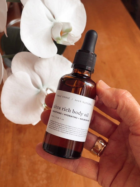 Anti-aging Ultra Rich Body Oil Anti-wrinkle Australia Natural Vegan