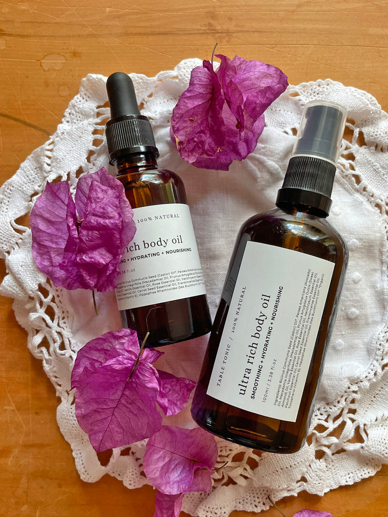 Anti-aging Ultra Rich Body Oil Anti-wrinkle Australia Natural Vegan