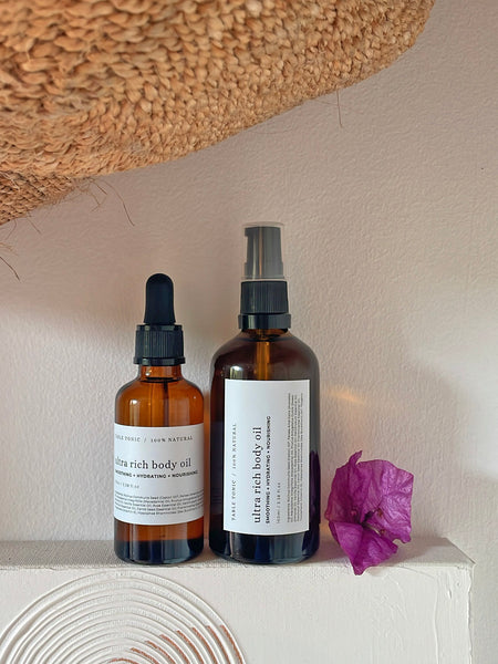 Anti-aging Ultra Rich Body Oil Anti-wrinkle Australia Natural Vegan