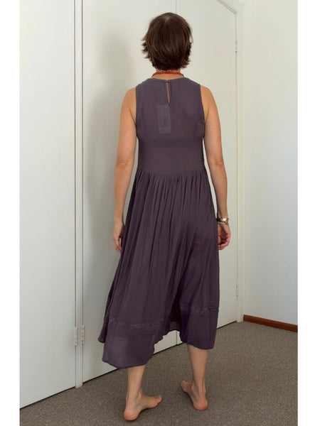 New With Tags • AUGUSTE THE LABEL Charcoal Sundress • Size 8