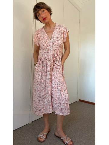 Pre-Loved LABEL OF LOVE Rayon Floral Sundress • Size XL