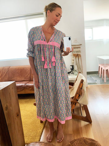 Chowchilla Vintage Indian GYPSET Dress • "Gracie"