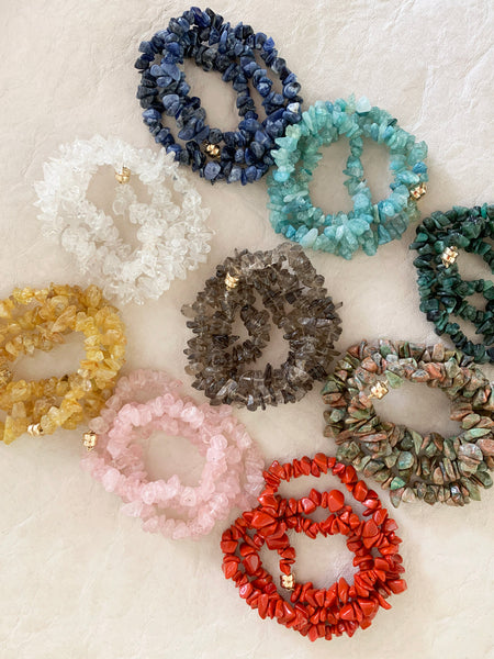 The Surfer Boy Necklace (Aquamarine)